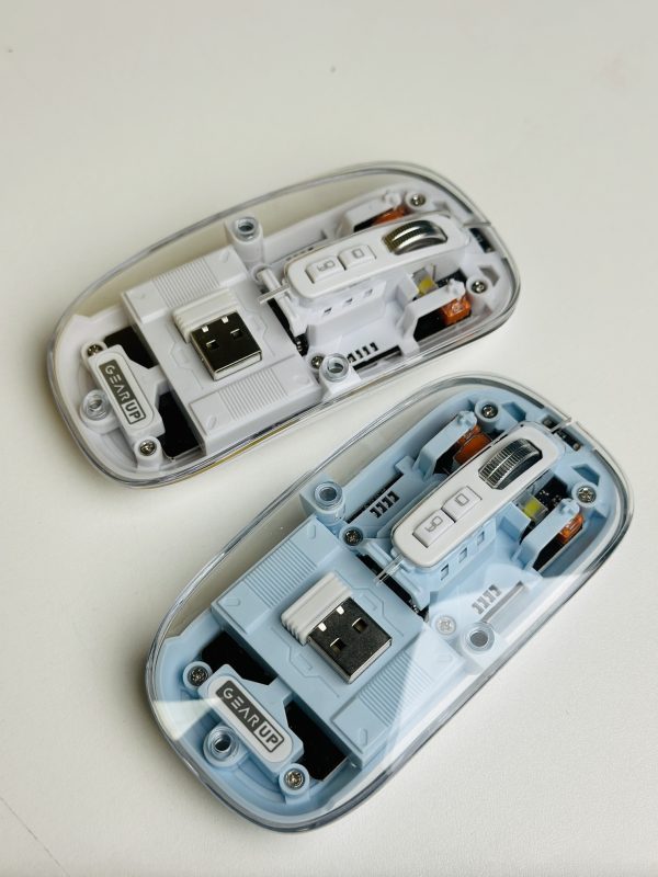 GearUP Transparent Bluetooth Wireless Mouse - Image 2