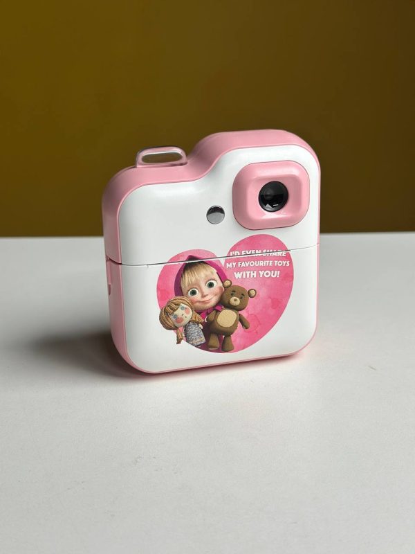 Instant Print Digital Kids Camera Printer – Masha Version