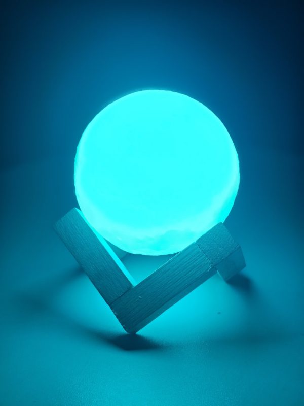 Rechargeable 3D Moon Lamp - Image 3