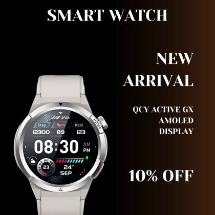 Qcy Active GX Amoled Display Smartwatch